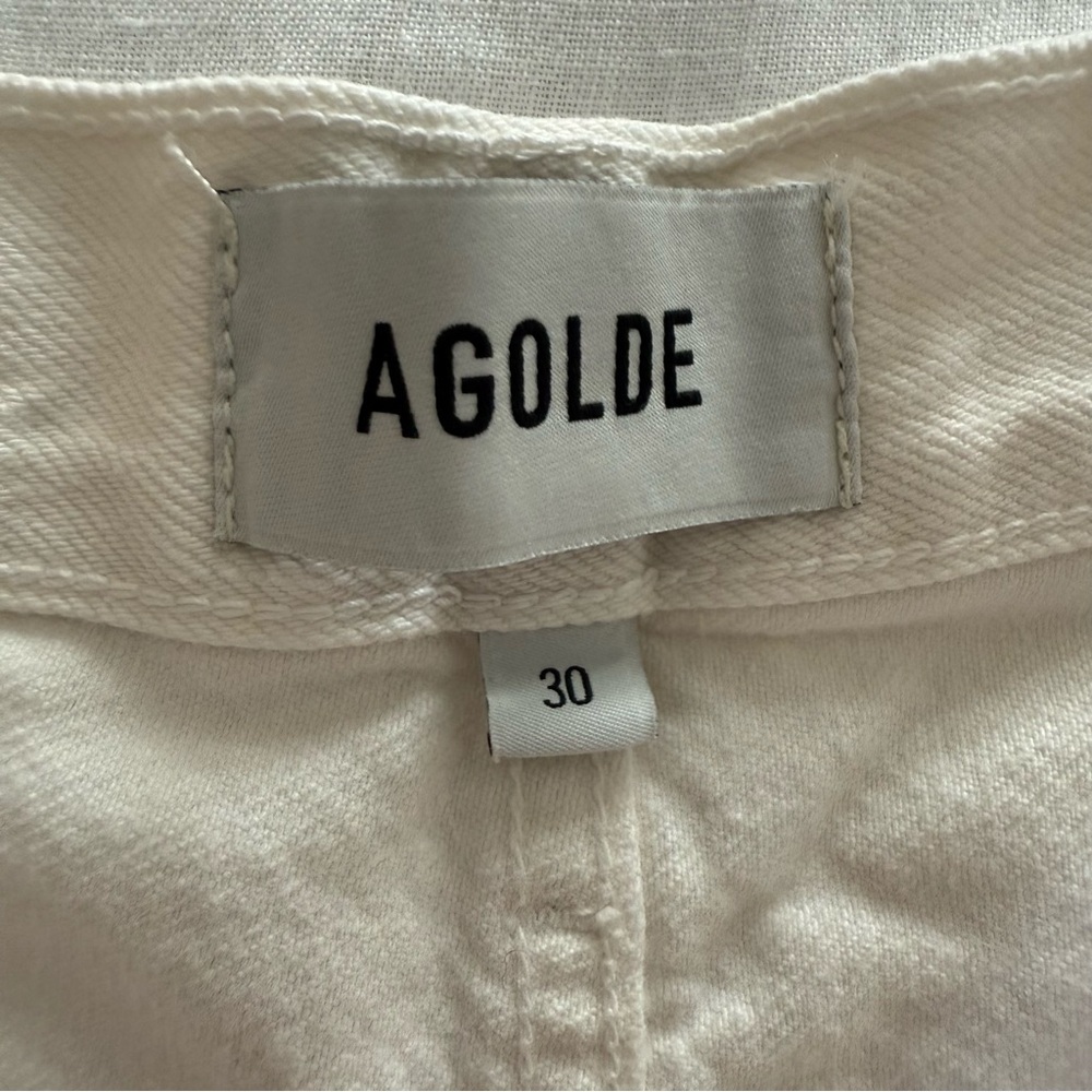 NWT! AGOLDE Women’s 30 Indra Hip Slung Baggy Denim Shorts CP25 - Picture 7 of 7